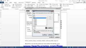 Word 2013 Tutorial Customizing A Table Of Contents Microsoft Training  Lesson 19.2 with Word 2013 Table Of Contents Template