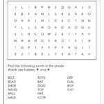 Word Search Puzzle Generator For Word Sleuth Template