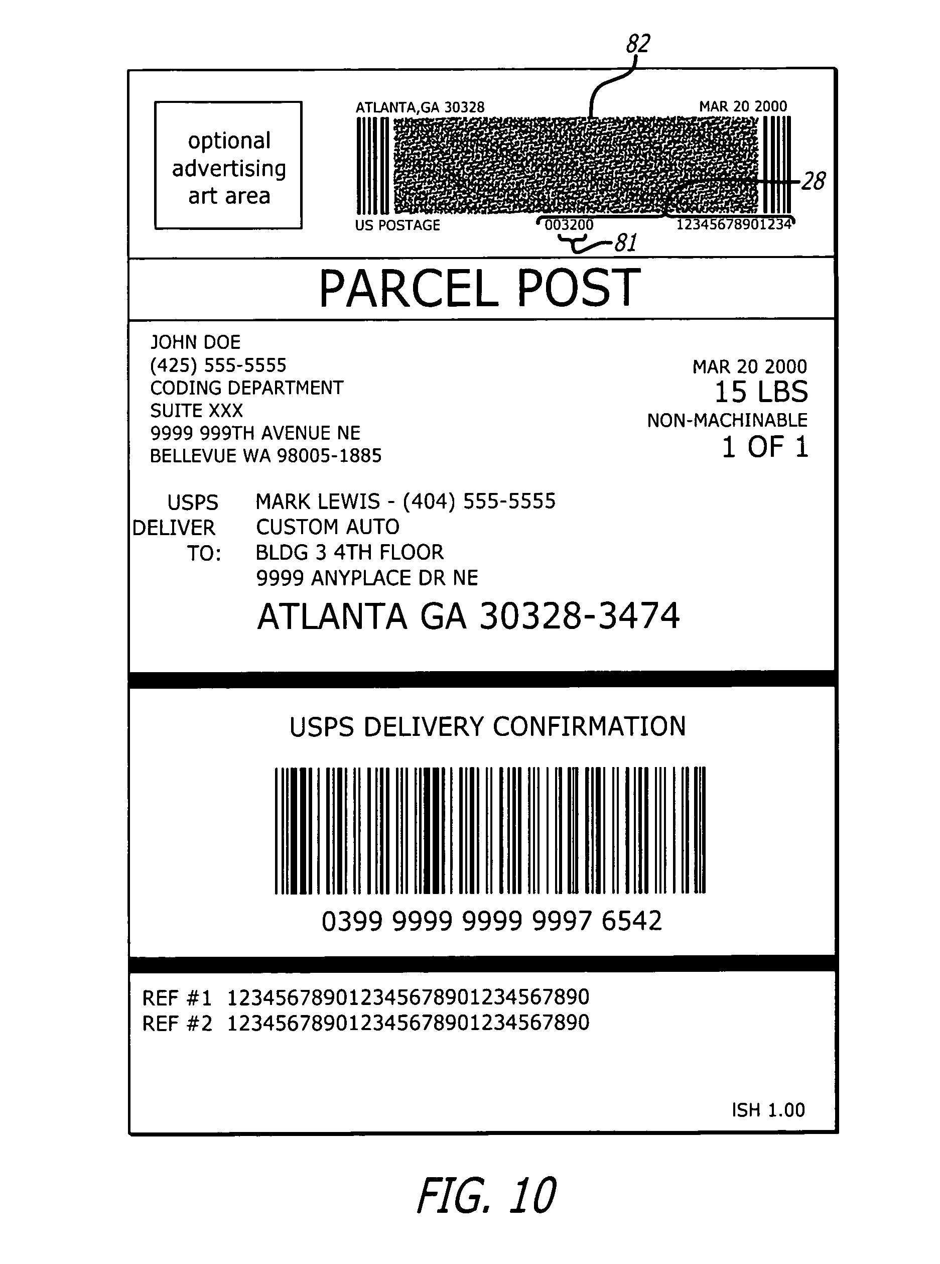 Word Shipping Label Template - Barati.ald2014 Within Fedex Label Template Word