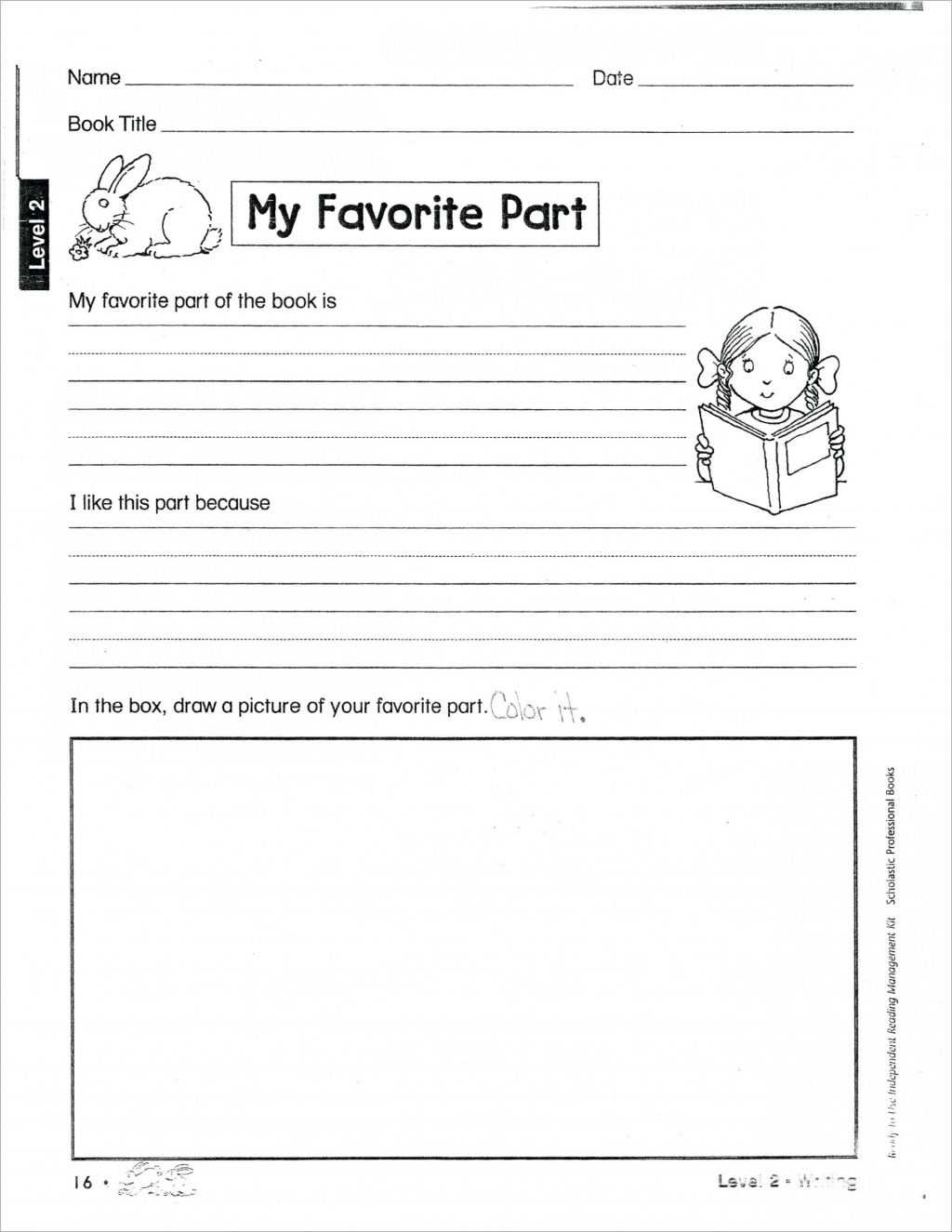 Worksheet Ideas ~ Book Report Template Grade Free Amazing In 2Nd Grade Book Report Template