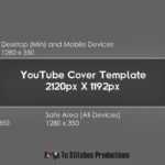 Youtube Banner Template Size Throughout Youtube Banner Template Size